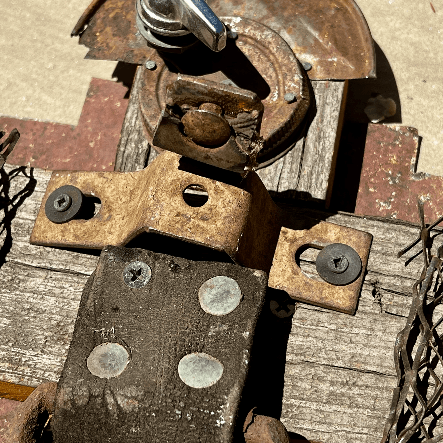 Isleta Pueblo Cross (Bernalillo Pueblo, New Mexico) - From The Andes