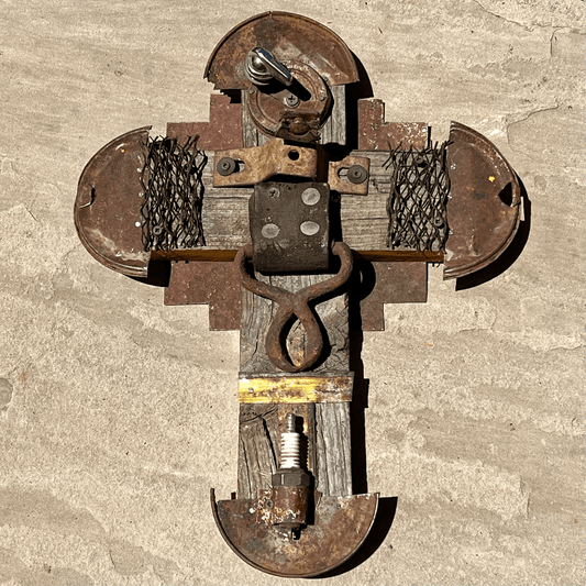 Isleta Pueblo Cross (Bernalillo Pueblo, New Mexico) - From The Andes